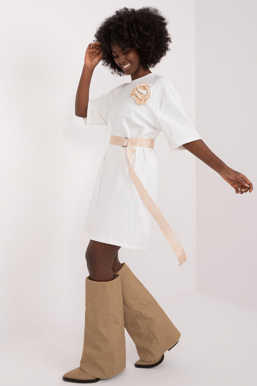 Suknelė-EM-SK-825.02- balkšvos spalvos