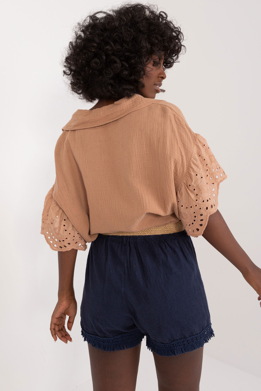 Šortai-DHJ-SN-5536.34X tamsiai mėlyni