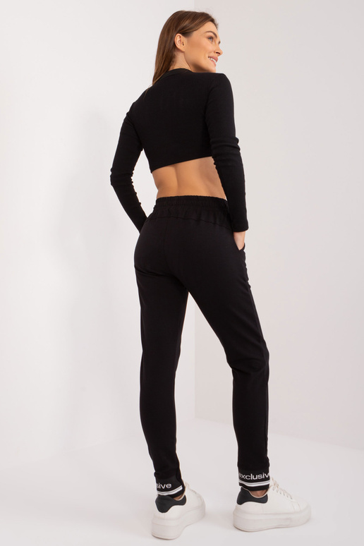 Sportinės kelnės-RV-DR-8242.81-juodos