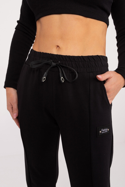Sportinės kelnės-RV-DR-8242.81-juodos