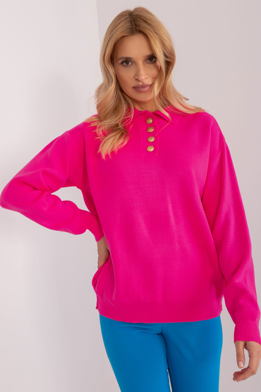 Megztinis-BA-SW-1493.43-fluo rožinis