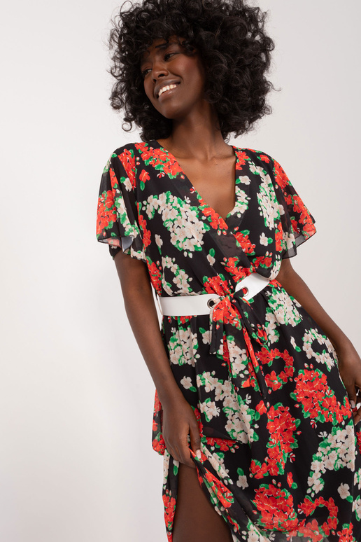 Suknelė-DHJ-SK-17258.01-juoda-raudona