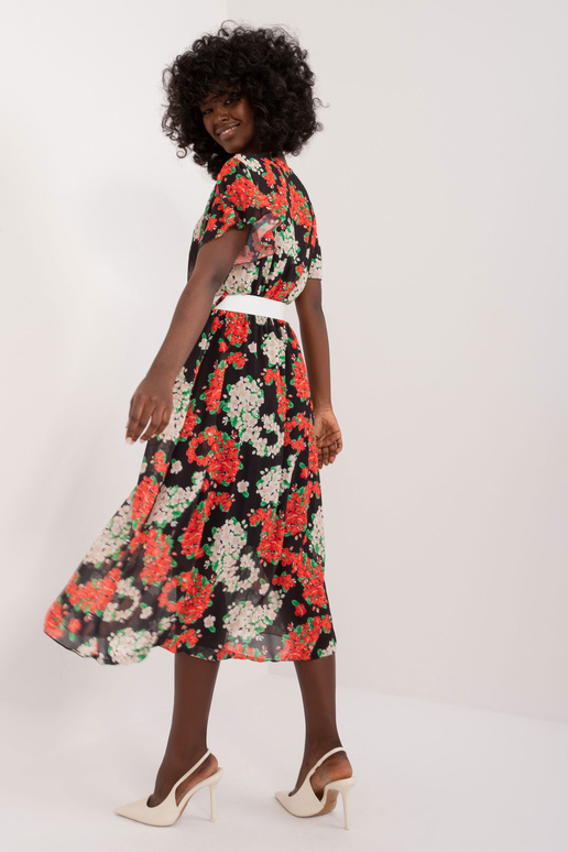 Suknelė-DHJ-SK-17258.01-juoda-raudona