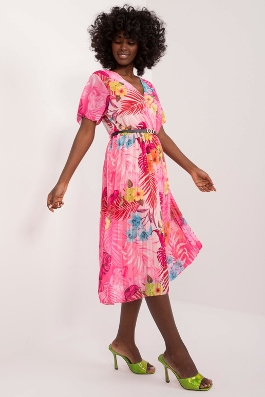 Suknelė-DHJ-SK-13162-4,32-rožinė