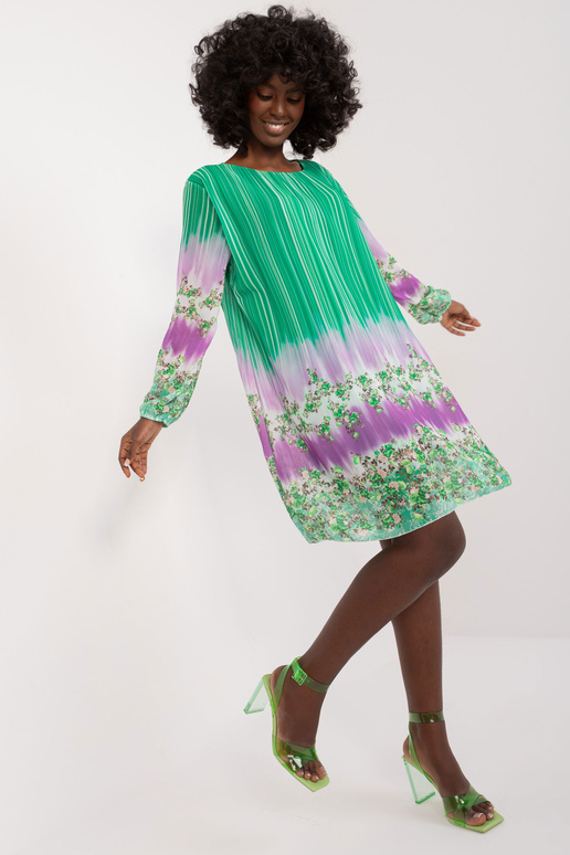 Suknelė-DHJ-SK-N8524.14X-žalia