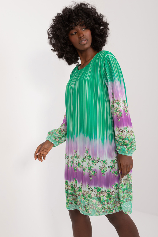 Suknelė-DHJ-SK-N8524.14X-žalia