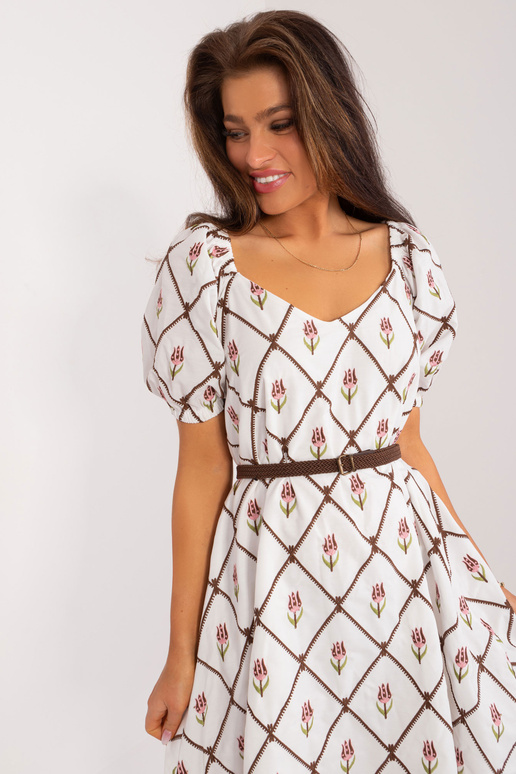 Suknelė-LK-SK-509406.31-balta-ruda