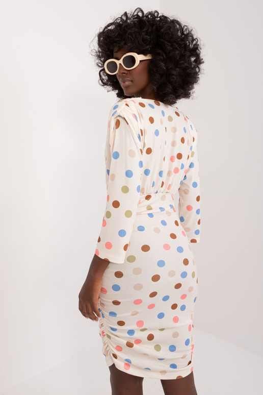 Suknelė-DHJ-SK-17311.87- balkšvos...