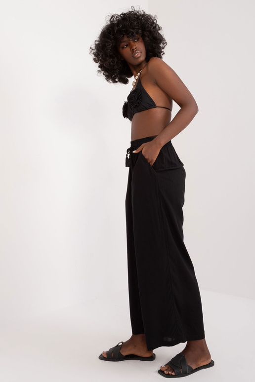 Kelnės - D73761M62237E - juodos