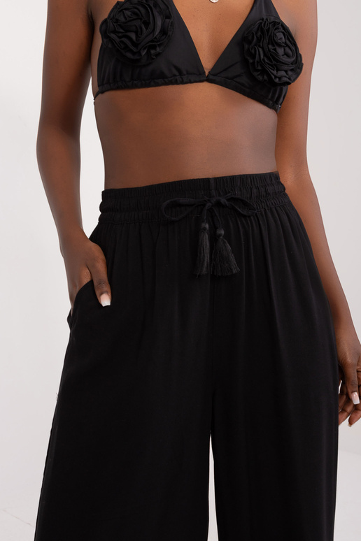 Kelnės - D73761M62237E - juodos