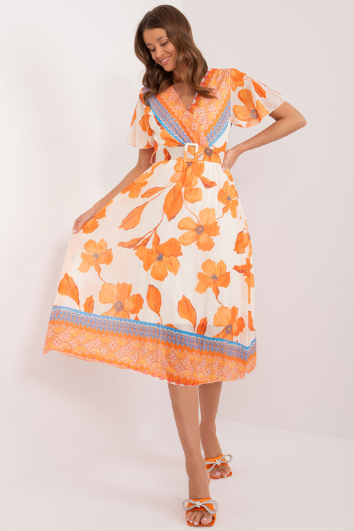 Suknelė-DHJ-SK-11331-5,19-oranžinė