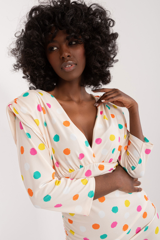 Suknelė-DHJ-SK-17311.87- balkšvos...