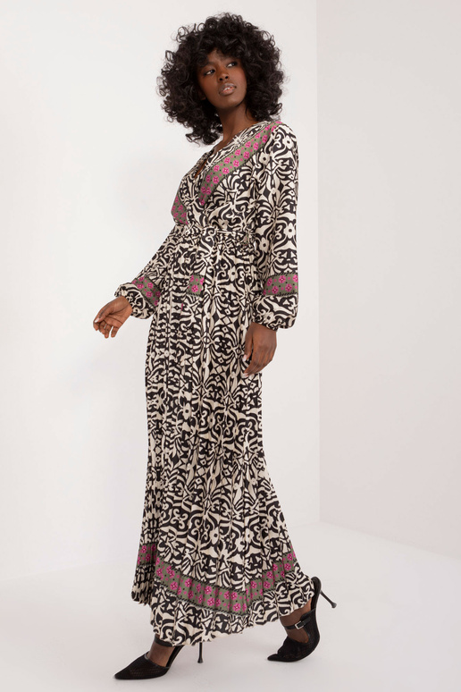 Suknelė-DHJ-SK-16656.13X-juoda-smėlio...