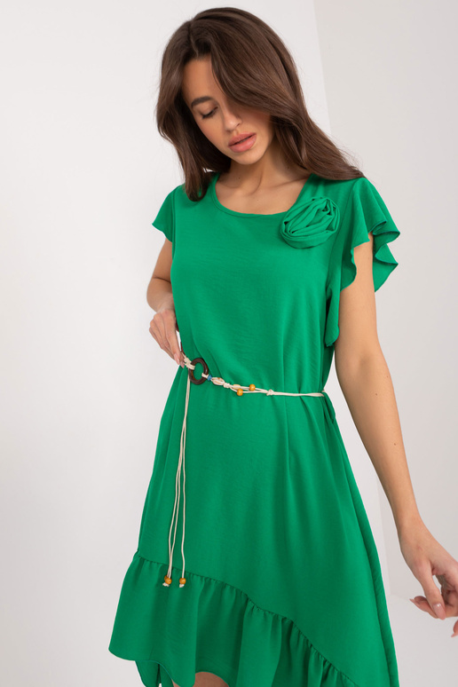 Suknelė-DHJ-SK-8921.98-žalia