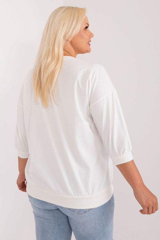 Bluzka-RV-BZ-9540.23X- balkšvos spalvos