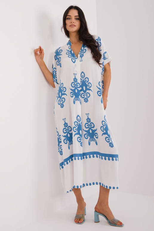 Suknelė-DHJ-SK-17951.03X-balta-mėlyna