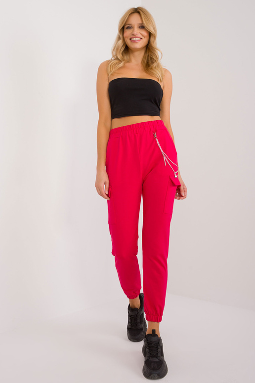 Sportinės kelnės-RV-DR-9604.27-raudona