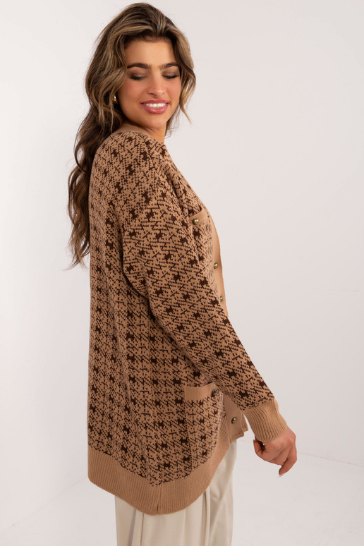 Megztinis-BA-SW-0533.21- Smėlio spalvos