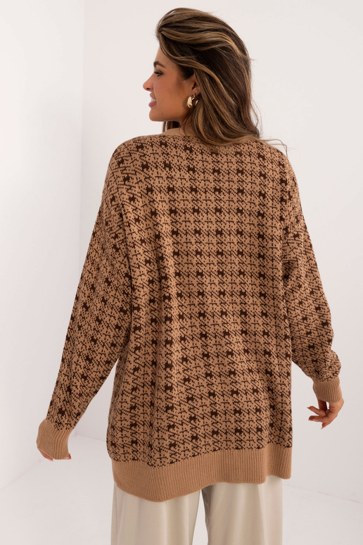 Megztinis-BA-SW-0533.21- Smėlio spalvos