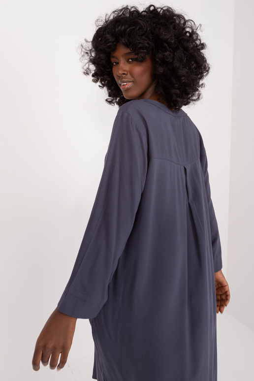 Suknelė-D73761M30430A - tamsiai mėlyna