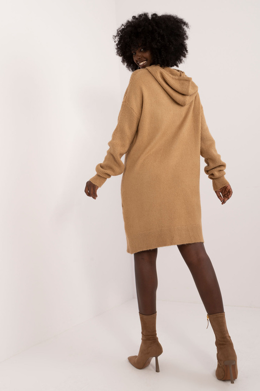 Megztinis-BA-SW-0582.27- Smėlio spalvos