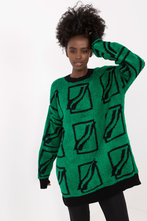 Megztinis-BA-SW-0277.02- žalias