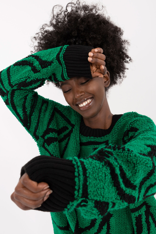 Megztinis-BA-SW-0277.02- žalias