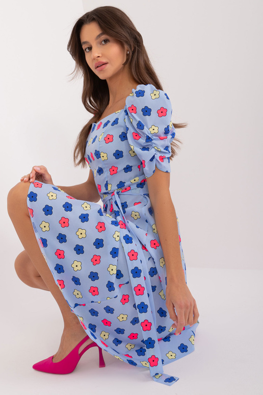 Suknelė-LK-SK-509677.01X-šviesiai mėlyna