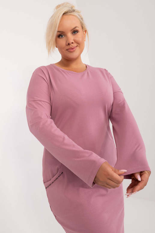 Tunika-RV-TU-8295.29-tamsiai rožinė