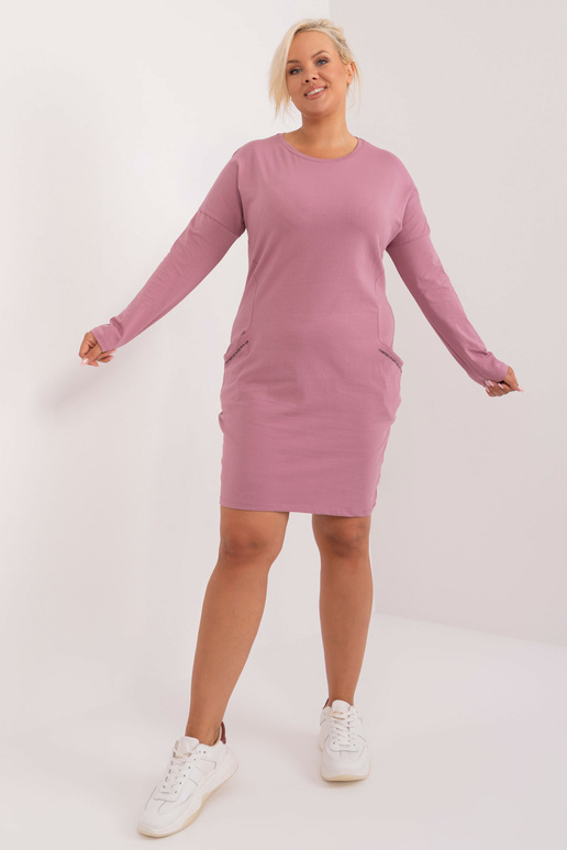 Tunika-RV-TU-8295.29-tamsiai rožinė