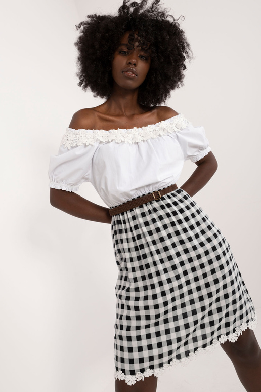 Suknelė-LK-SK-506358.21P- balkšvos...