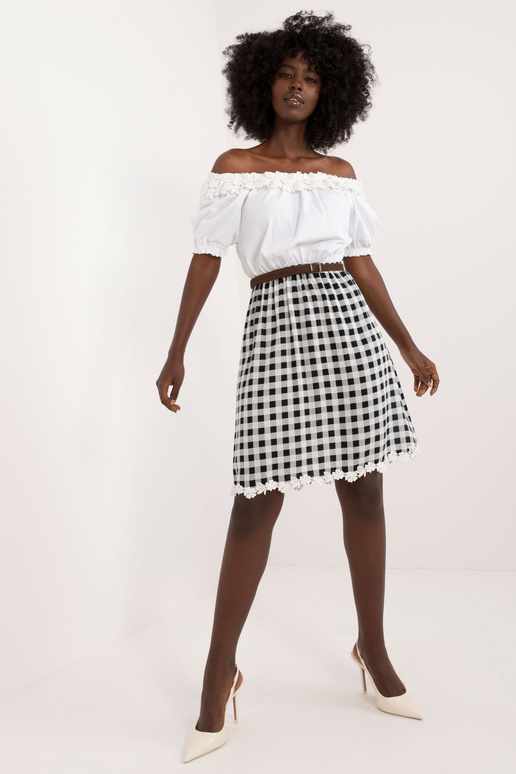 Suknelė-LK-SK-506358.21P- balkšvos...