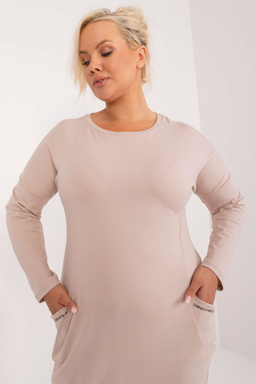 Tunika-RV-TU-8295.29-smėlio spalvos