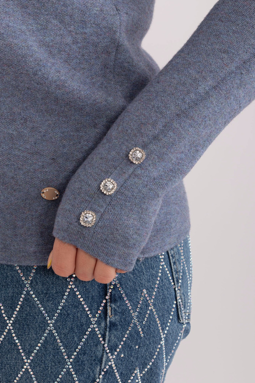 Megztinis-PM-SW-PM1020.12P-pilka-mėlyna