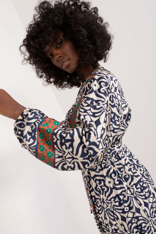 Suknelė-DHJ-SK-16656.13X tamsiai mėlyna