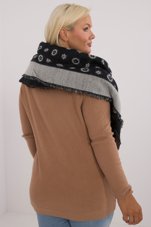 Šalikas-AT-SZ-1701.61-pilka-juoda