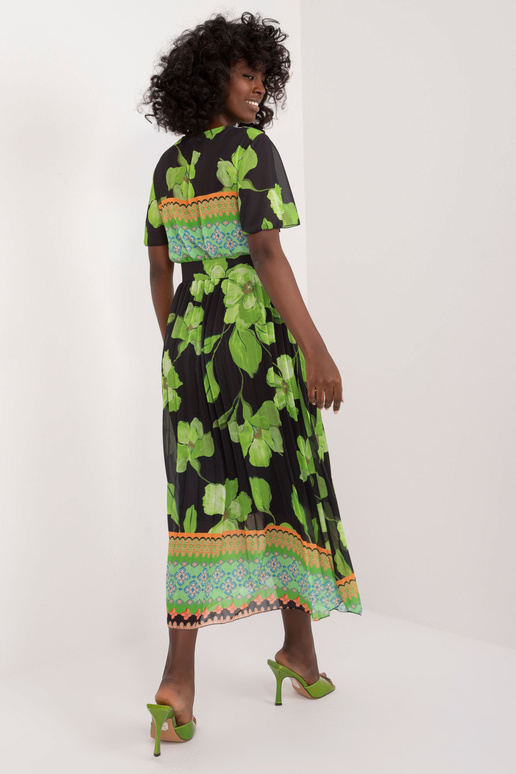 Suknelė-DHJ-SK-11331-5,19-juoda-žalia