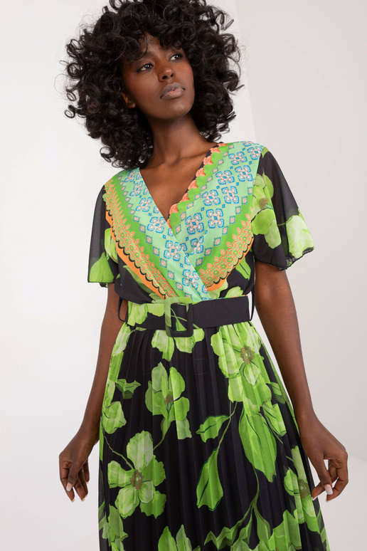 Suknelė-DHJ-SK-11331-5,19-juoda-žalia