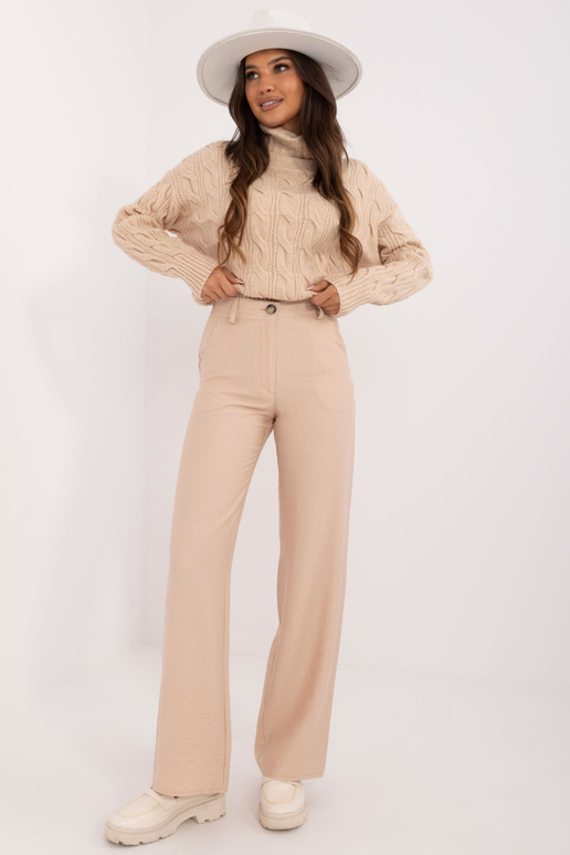 Kelnės-LK-SP-509721.14X-smėlio spalvos