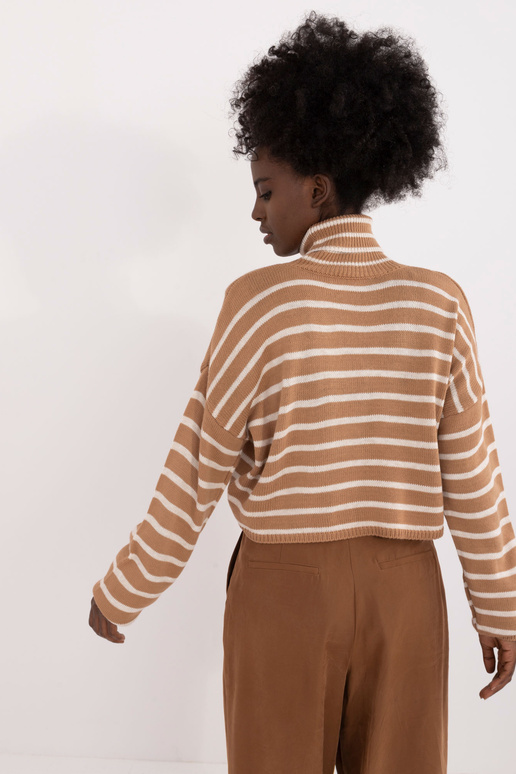 Megztinis-BA-SW-0529.22- Smėlio spalvos