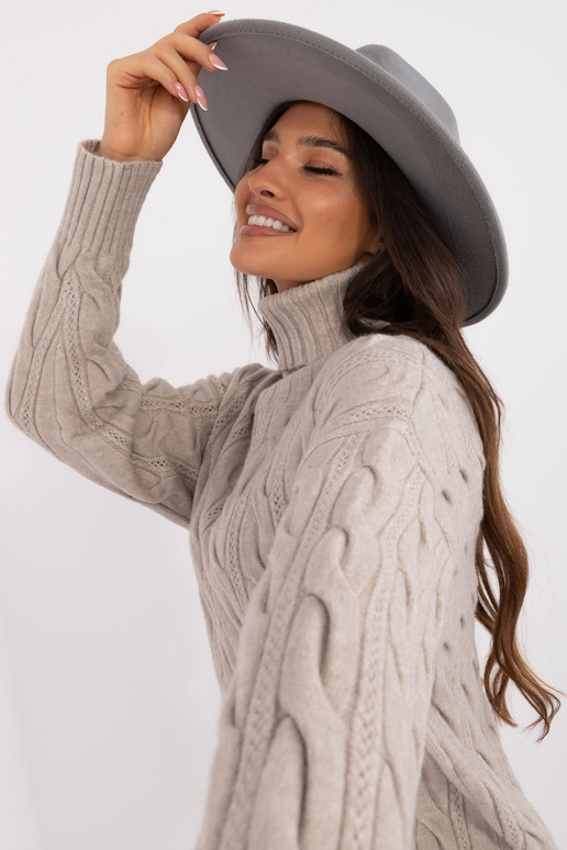 Megztinis-AT-SW-23445.00-šviesiai pilkas