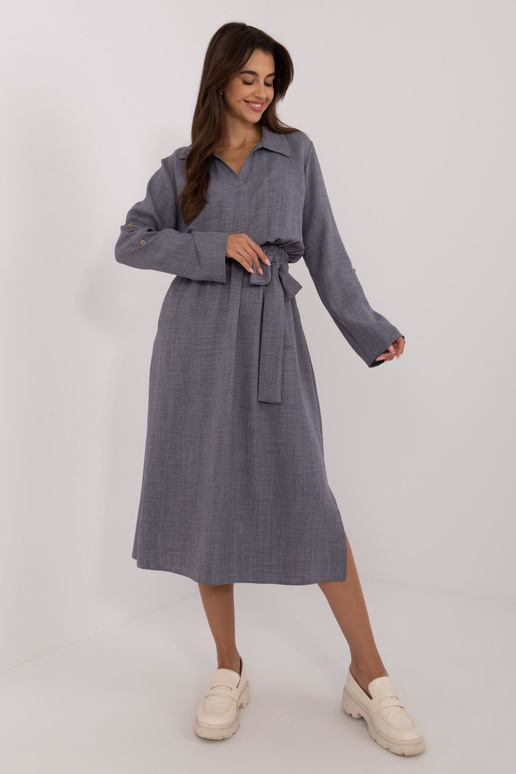 Suknelė-LK-SK-509646.91-tamsiai pilka