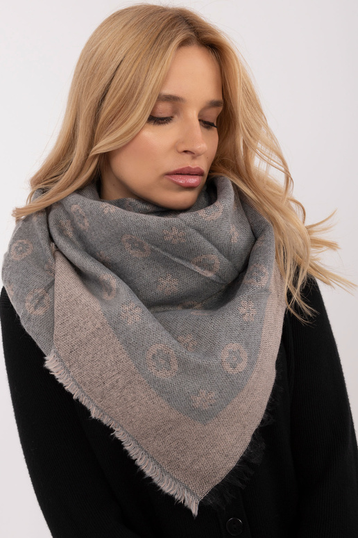 Šalikas-AT-SZ-1701.61-pilka-rožinė Šalikas-AT-SZ-1701.61-pilka-rožinė