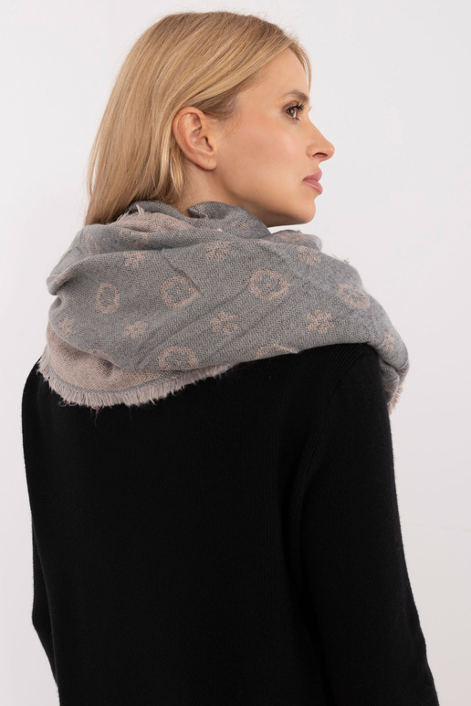 Šalikas-AT-SZ-1701.61-pilka-rožinė Šalikas-AT-SZ-1701.61-pilka-rožinė