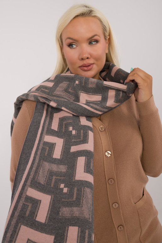 Šalikas-AT-SZ-23158.32-pilka-rožinė