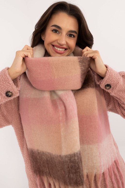 Šalikas-AT-SZ-2312502.35-tamsiai rožinis