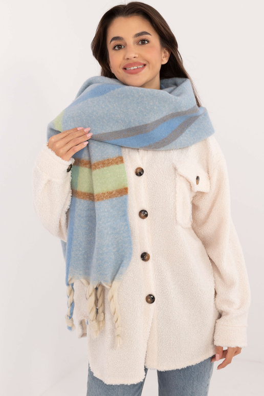 Šalikas-AT-SZ-2315.33 - šviesiai mėlynas