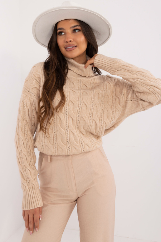 Megztinis-AT-SW-23445.00-smėlio spalvos