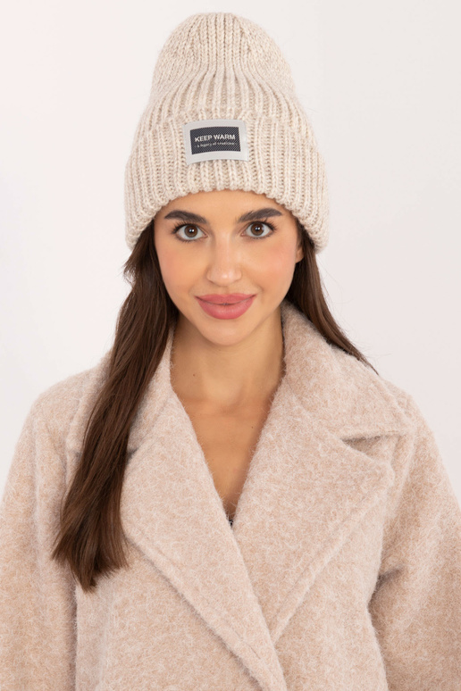 Kepurė JK-CZ-51.32-smėlio spalvos Kepurė JK-CZ-51.32-smėlio spalvos