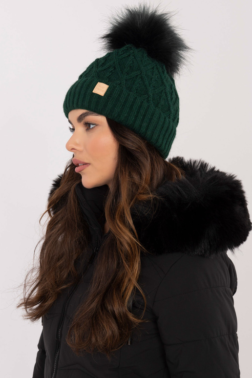 Kepurė -JK-CZ-9,74-tamsiai žalia